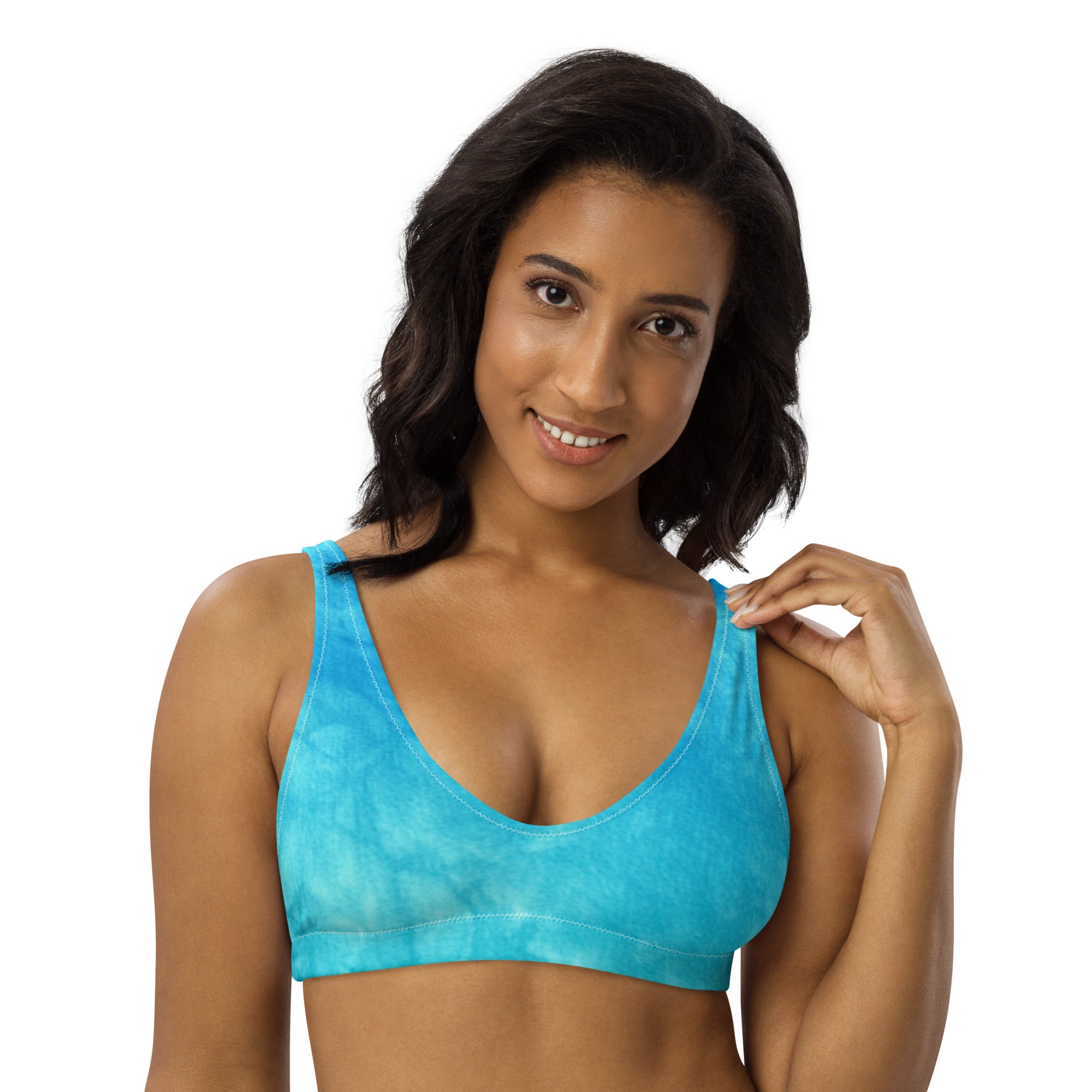 Bikini top sales with removable padding